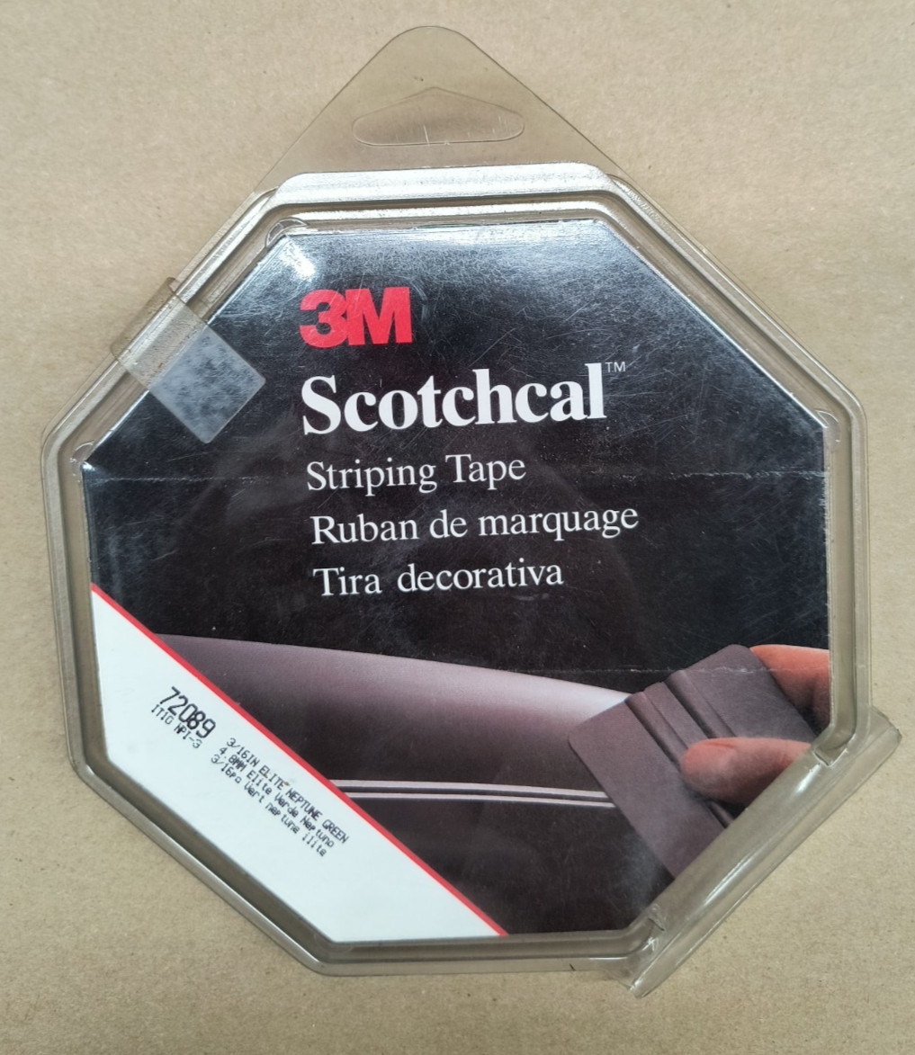 3M Scotchcal 3/16″ x 150′ Elite Neptune Green Vinyl Stripe Graphics 72089