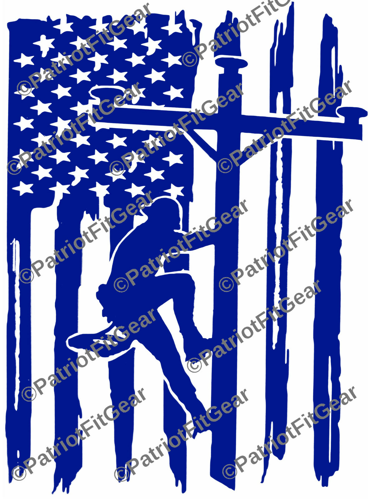 Lineman life,Line Work,Lineman,Got Power Thank A Lineman,Flag,Vinyl Decal