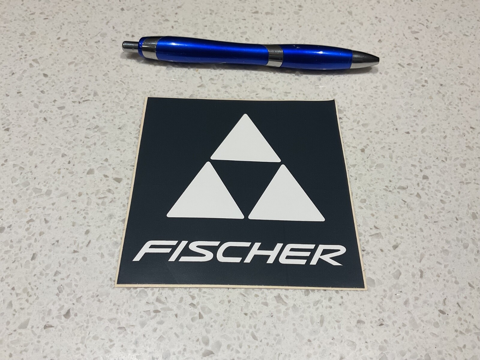 Fischer ski boots sticker, bargain,1,skiing, sports, olympics ,racing, FISCHER
