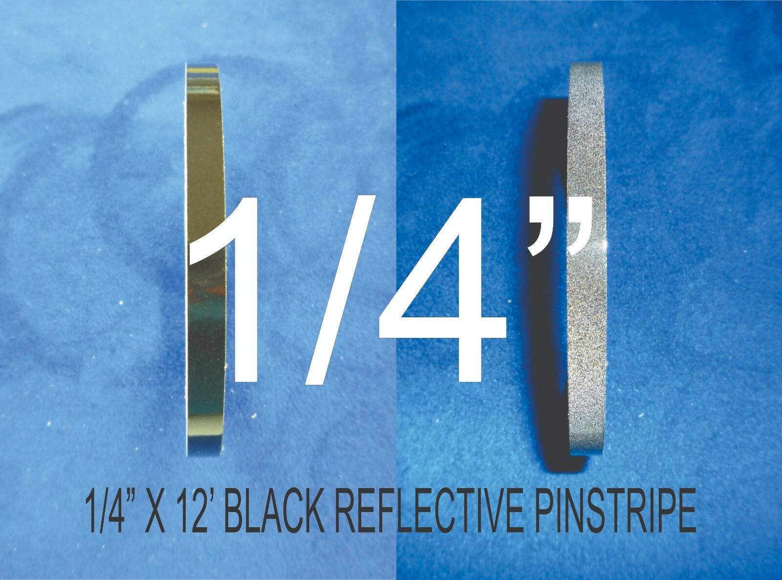 12 FT Genuine 3M 5100R-85 Black Reflective Tape – Select your width