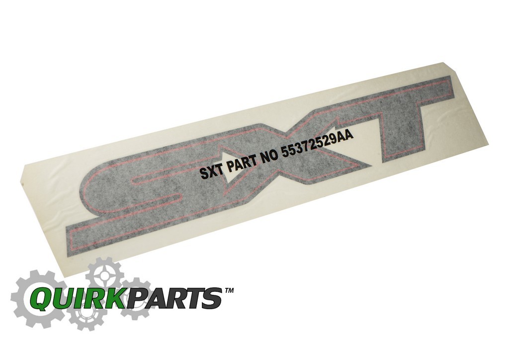 2007-2008 DODGE RAM 1500 SXT DECAL EMBLEM BADGE OEM MOPAR GENUINE 55372529AA