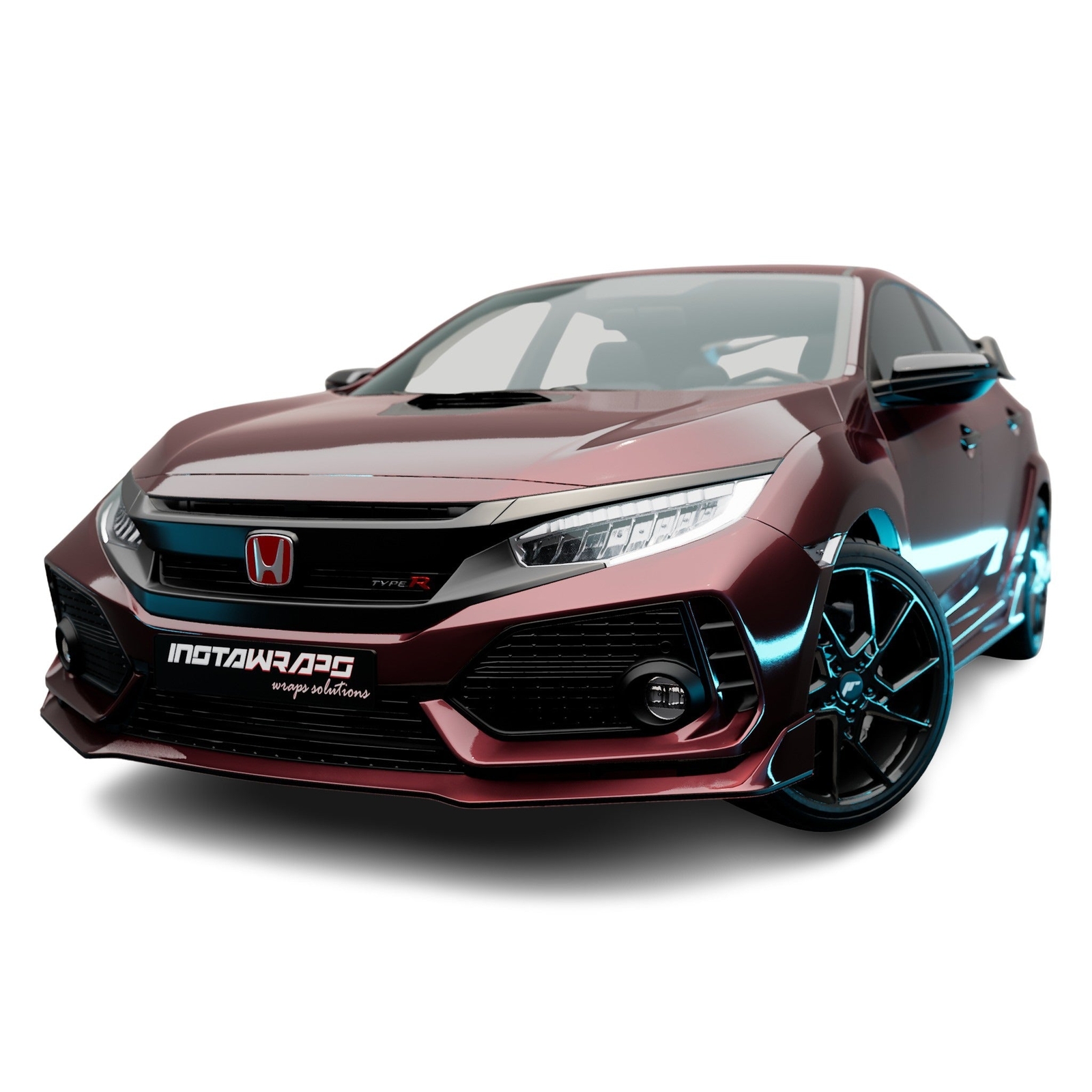 Avery Dennison SW900 Supreme Gloss Passion Red Metallic Vinyl Car Wrap | 448-S