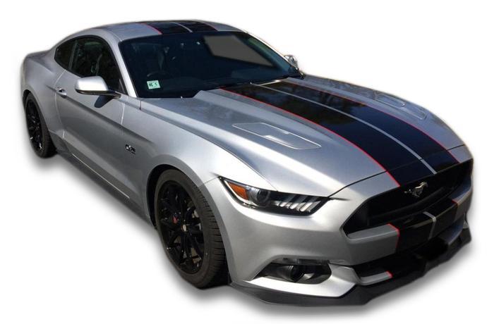 Ford MUSTANG 10″ Racing Duel Vinyl Stripes Graphic Decal Sticker 36 FEET