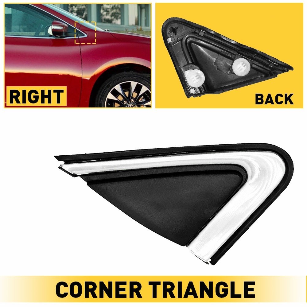 Front Right Fender Trim /Mirror Finisher For Nissan Sentra 2013-19 96318-3SG0A E