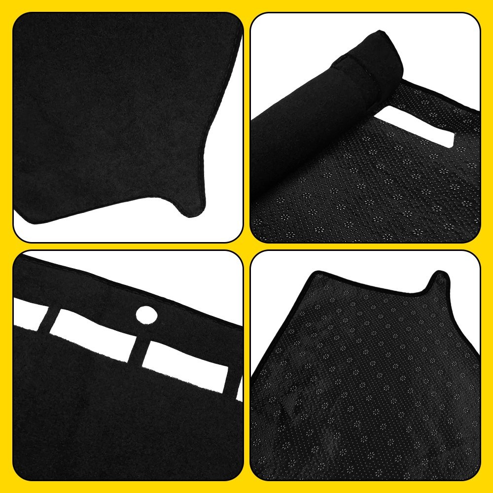 For 2006-13 Chevrolet Impala Dash Mat Dashboard Cover Pad Anti-Glare Black 1-5X