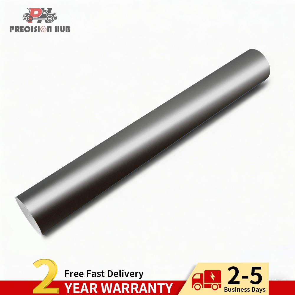 Car Auto Sticker Film Genuine Metal Silver Vinyl Wrap Decal Bubble Free Sheet