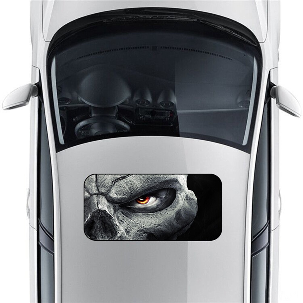 Vehicles Sunroof Window Vinyl Film Glass Sticker Decals PVC Car Cover Wrap Cute