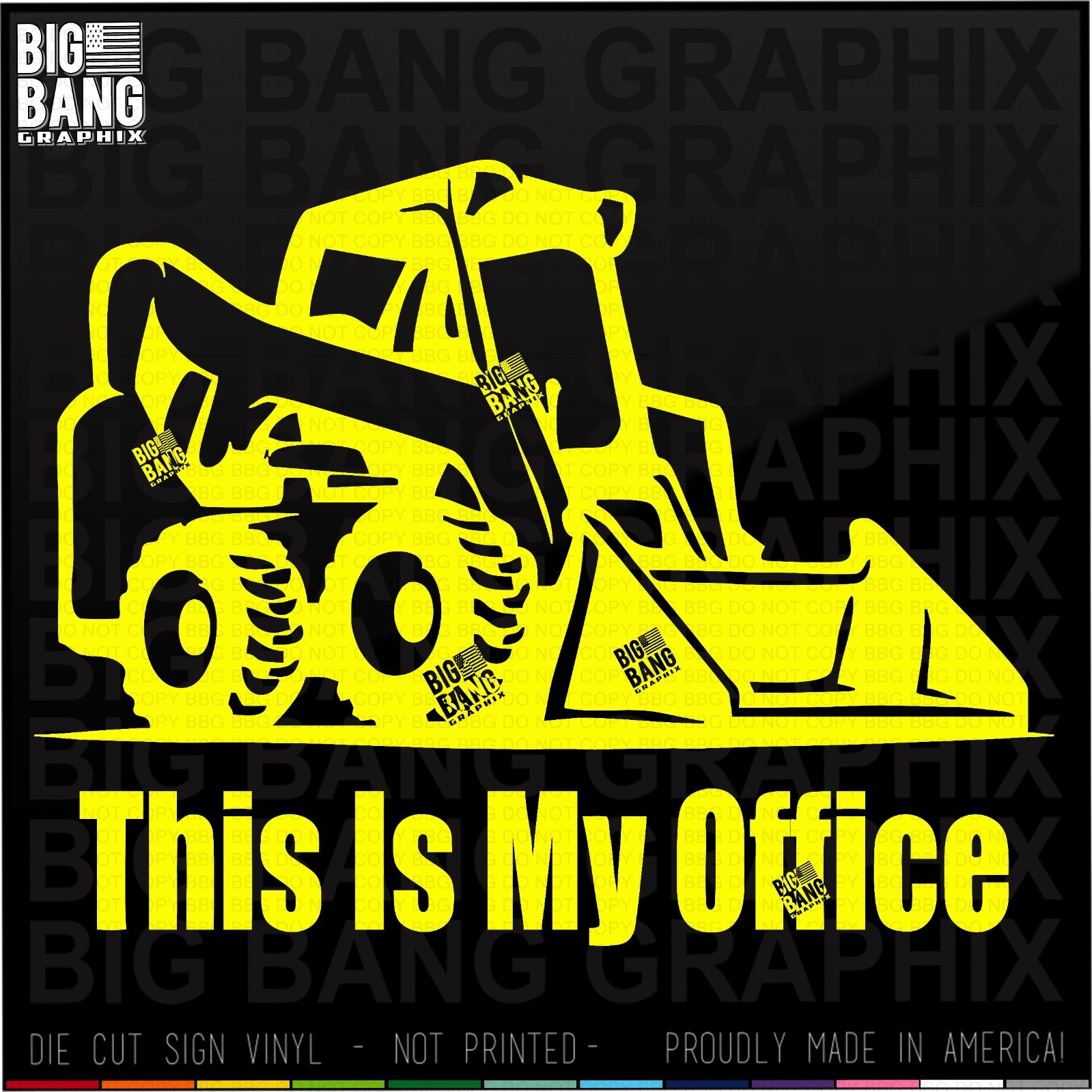 Skid Steer Loader Driver Operator Funny Vinyl Decal Sticker Die Cut Sarcasm Joke