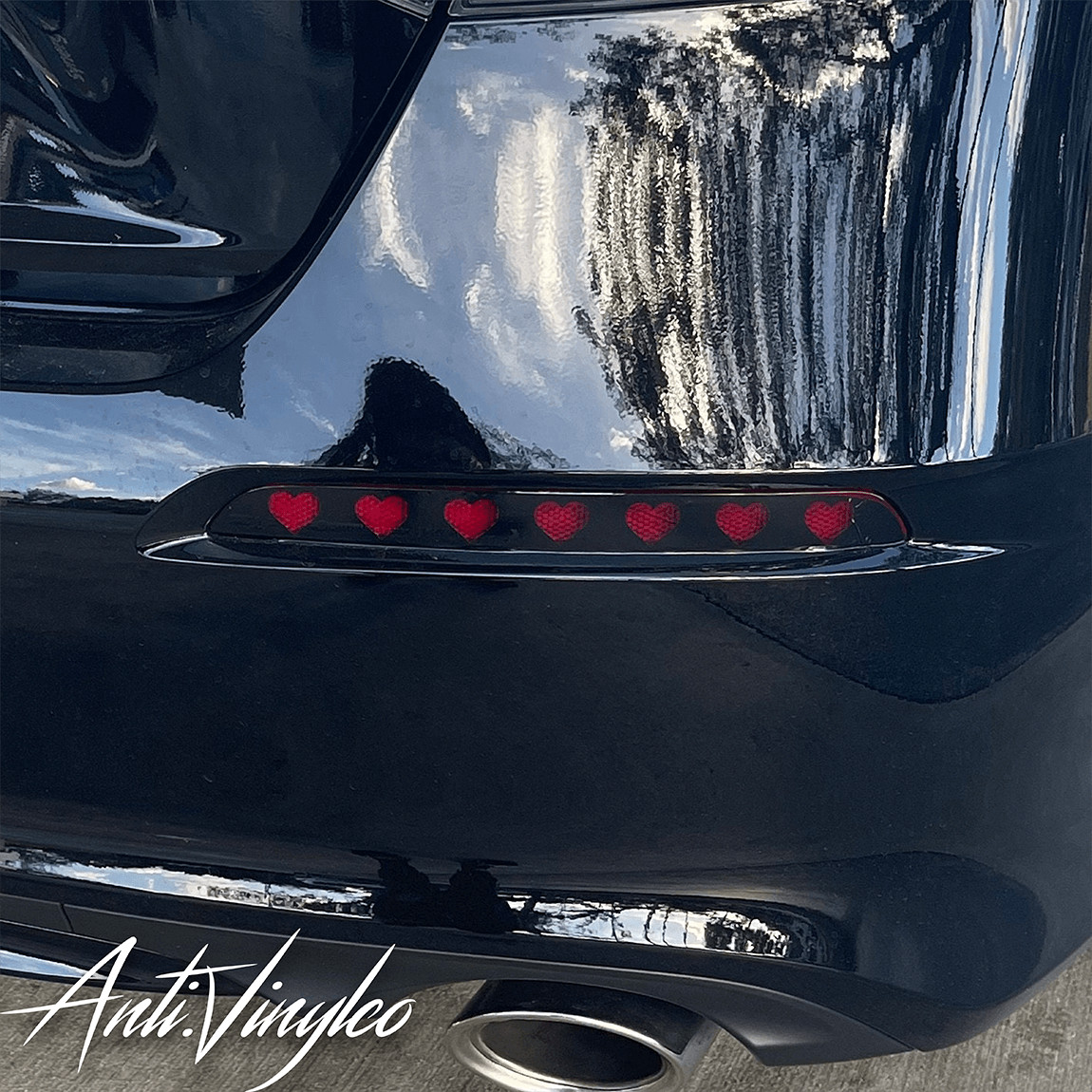 Rear Reflector Overlays | 2022+ Honda Civic