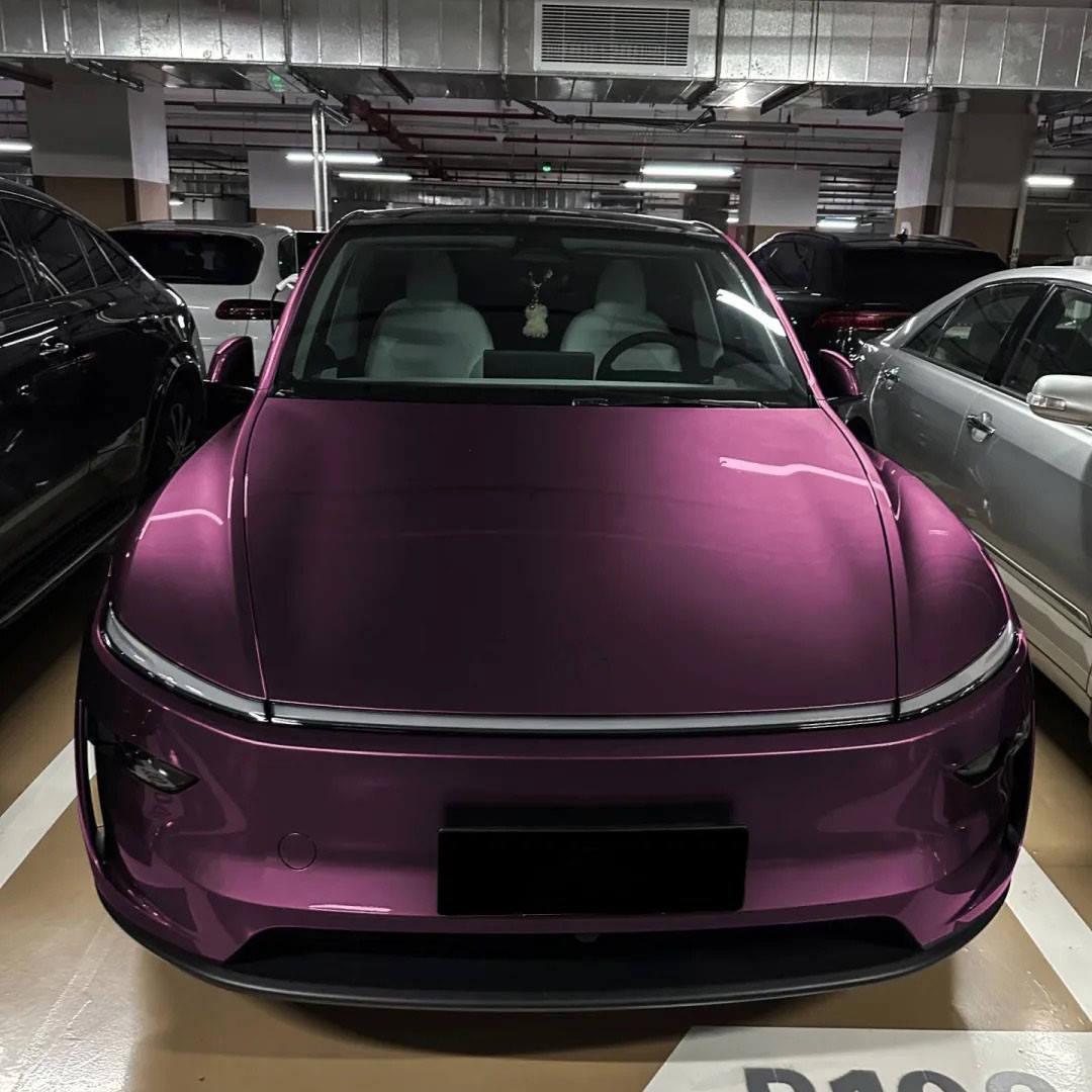 Tesla Model Y 2025 PreCut PPF Paint Protection Film Color Change Twilight Purple