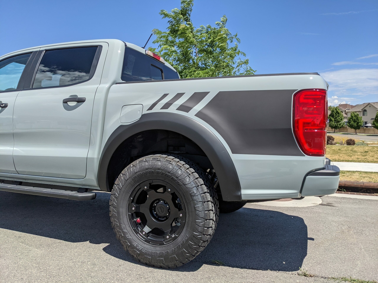 2019-2023 Ford Ranger Bed Graphics Pair Vinyl Stickers Decals 2020 Precut 2021