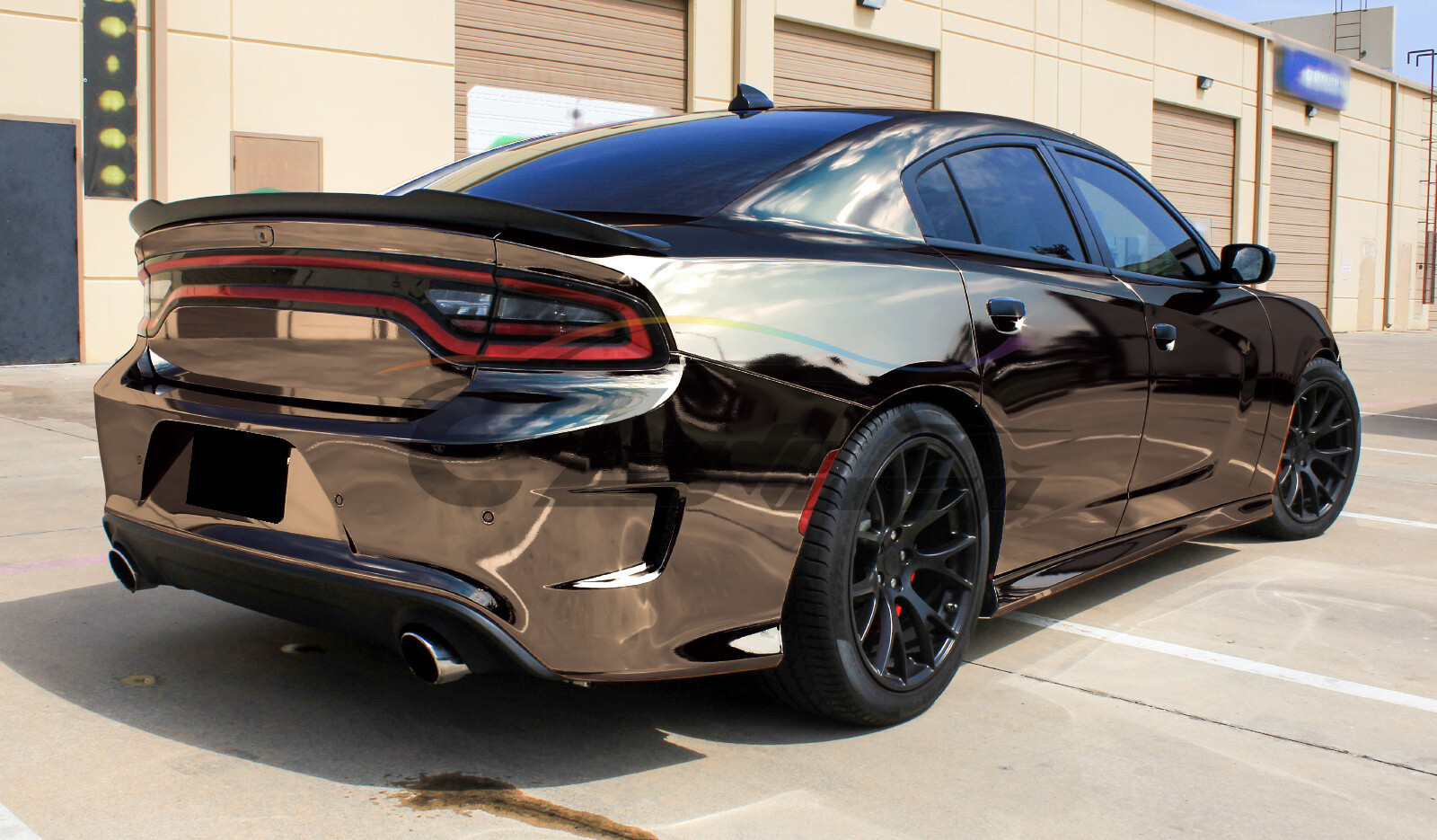 Chrome Black Dark Car Vinyl Wrap Sticker Decal Sheet DIY Air Release Bubble Free