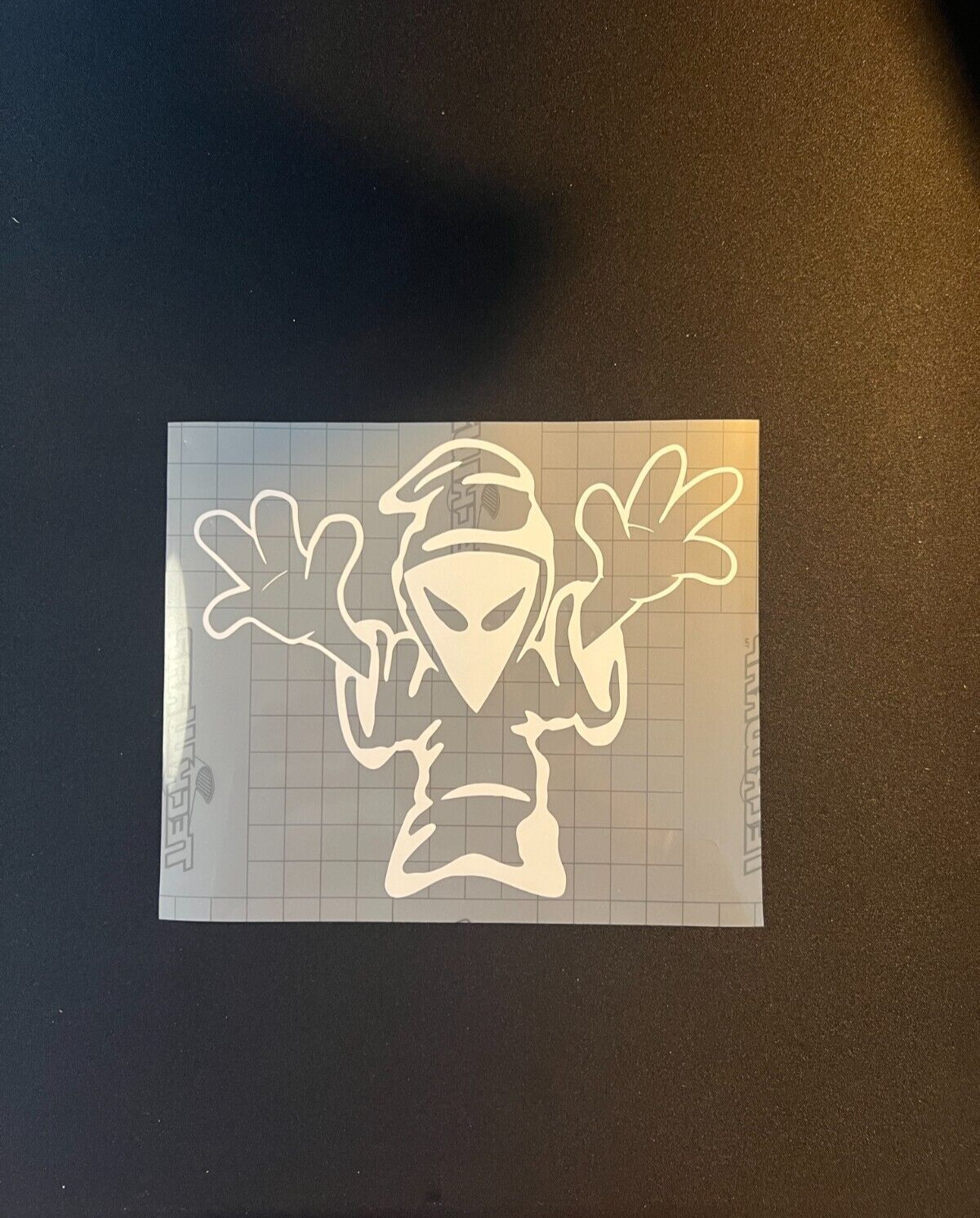 judgement day ghost phantom car decal sticker 90s hardcore music rave