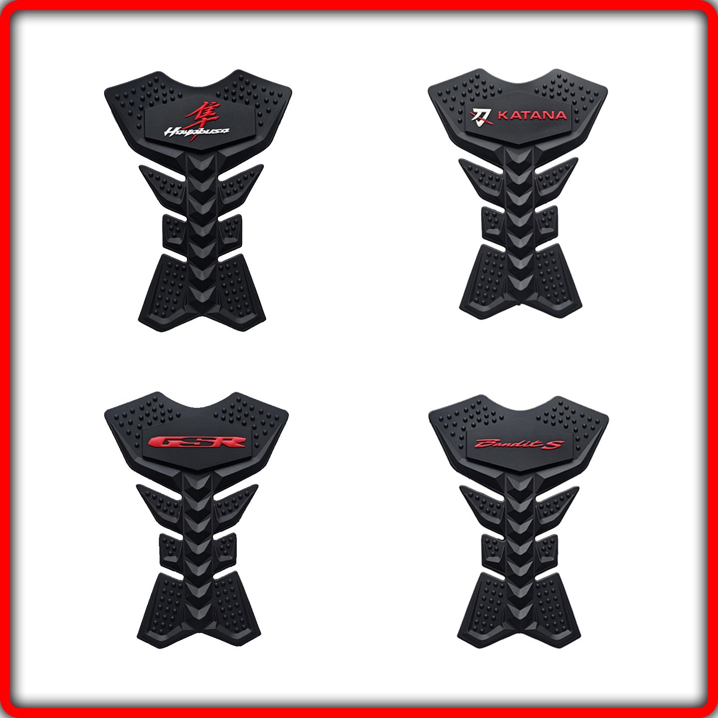 For Suzuki Hayabusa GSR KATANA Bandit S antislip fule tank pad sticker rubber
