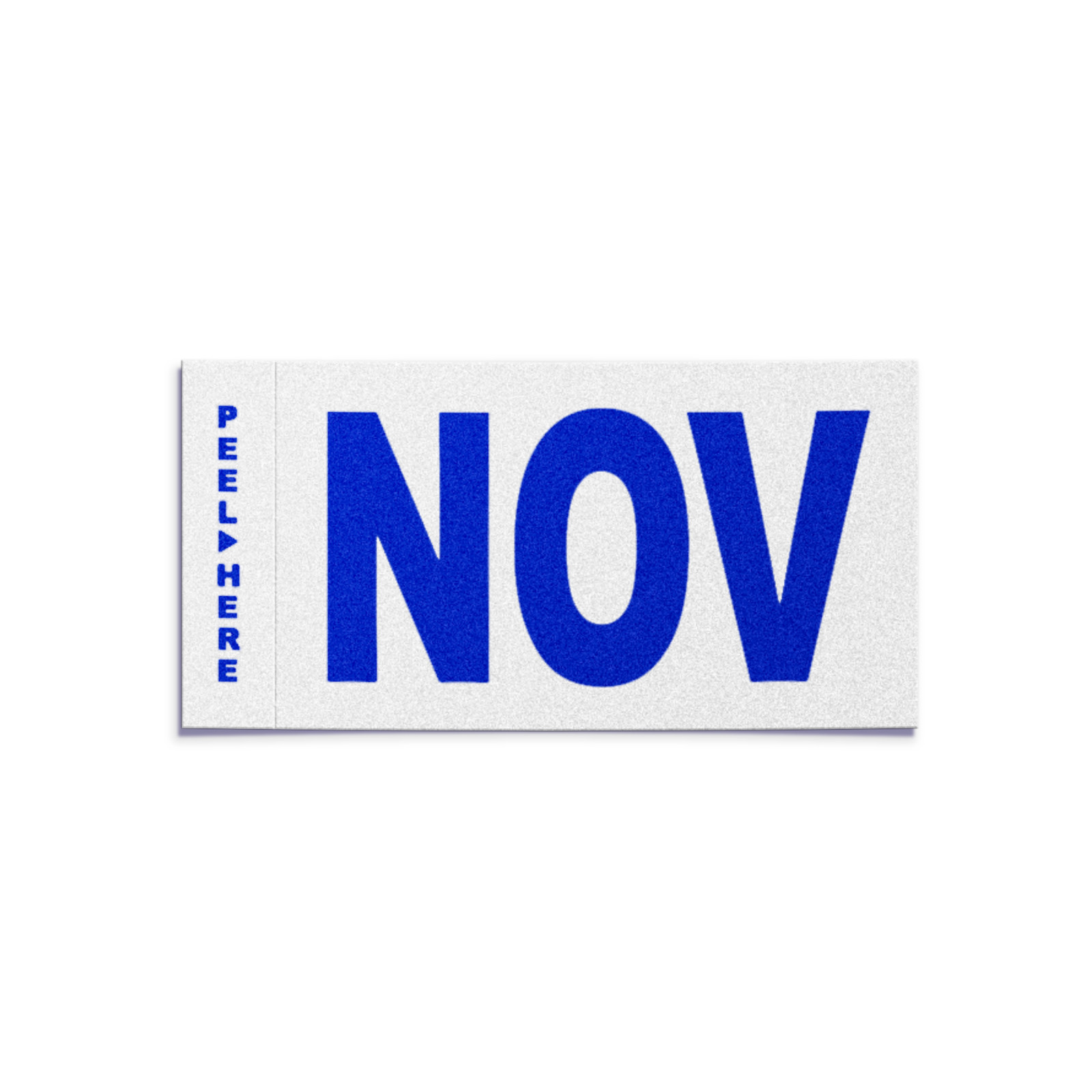 NOVEMBER – California License Plate YOM Month Sticker – CA DMV Registration Tag