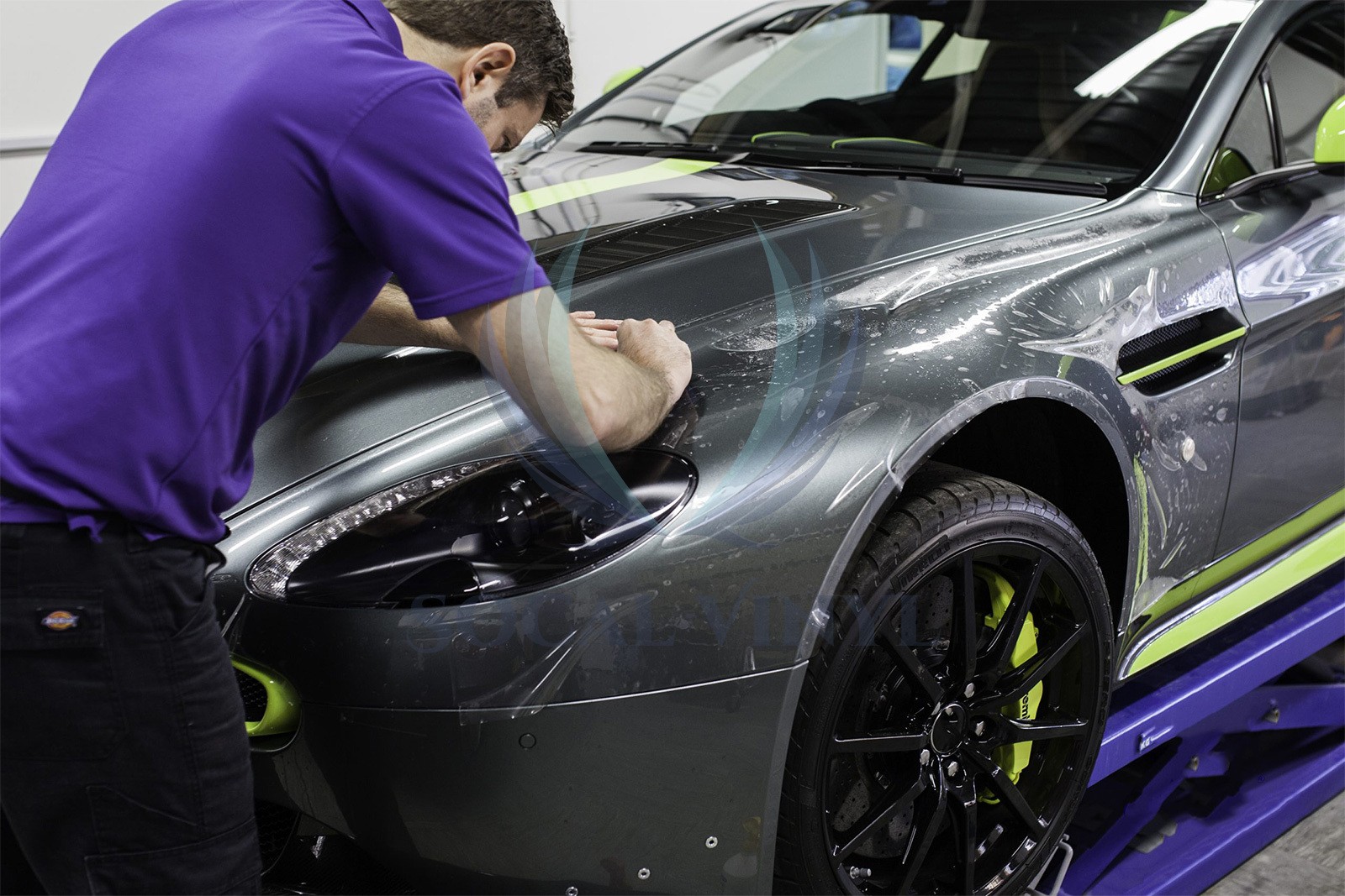 PPF ECO Clear Gloss Paint Protection Film Hydrophobic Ceramic Coating Bra 7.5mil