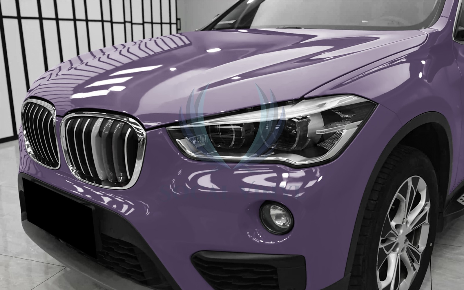 ESSMO PET Super Gloss Negroni Purple Vehicle Vinyl Wrap Decal Sheet Like Paint