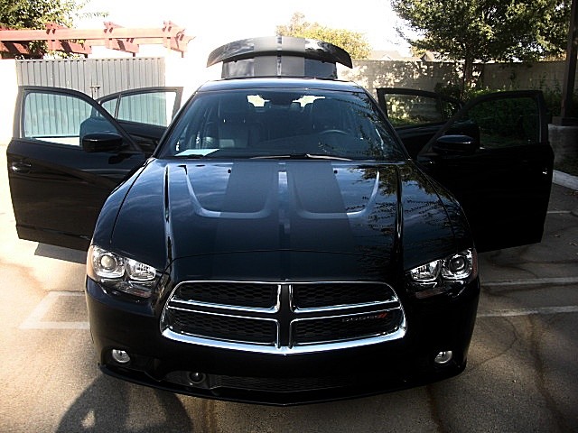 FOR 11 to 14 Dodge Charger 10″ Racing Stripe Graphic Color Decal Sticker 36 FEET