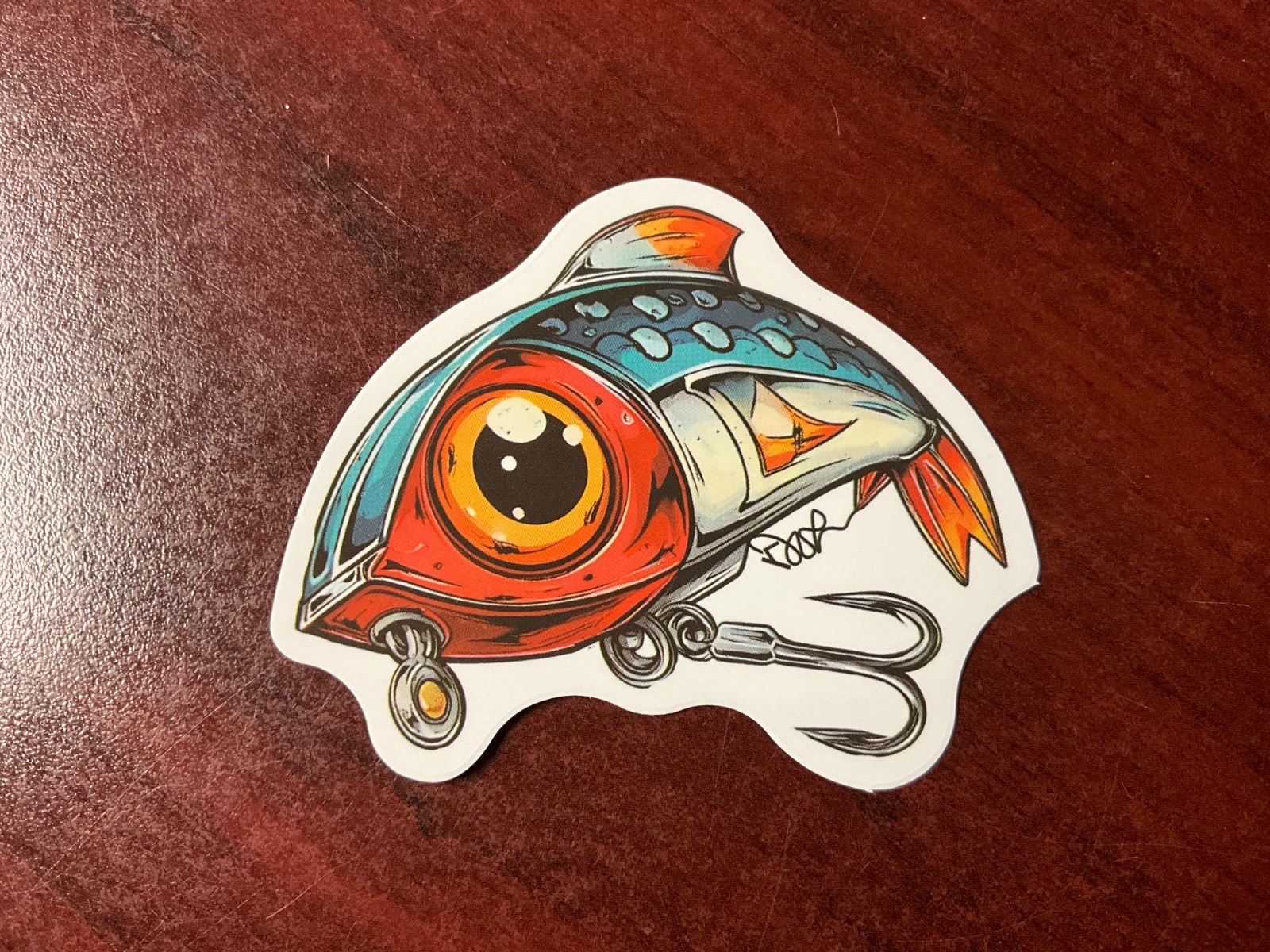 Motorcycle Sticker for Helmets or toolbox #9,894