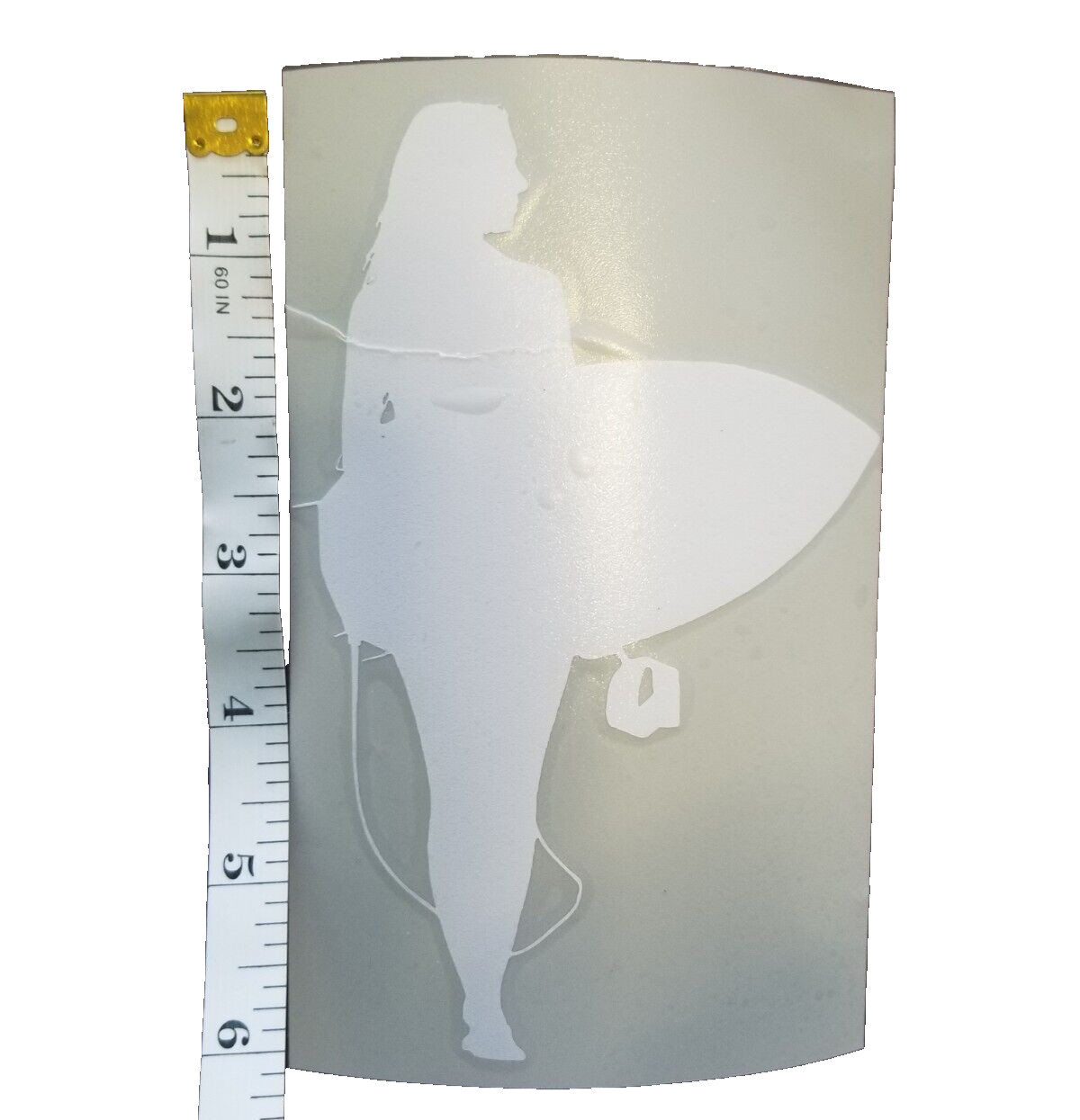 Surfer Girl Vinyl Window Decal