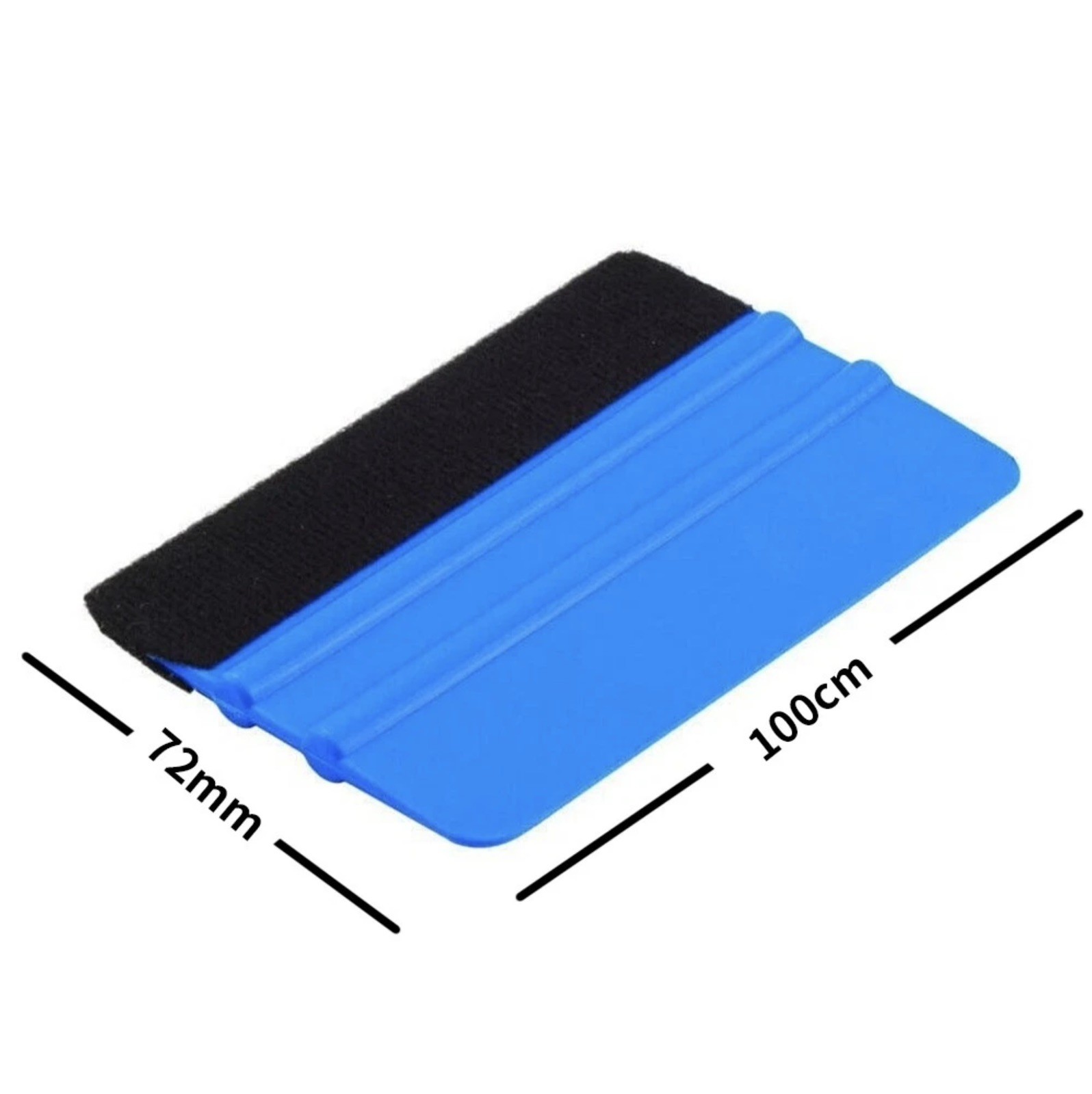 2-Pack 4″ Felt Edge Squeegee Application Tool For Car Vinyl Wrap Scraper Decal
