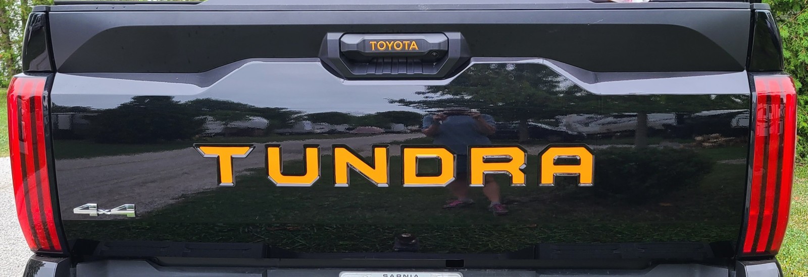 Toyota Tundra Tailgate Indent Decal 2022 2023 2024 2025 2026