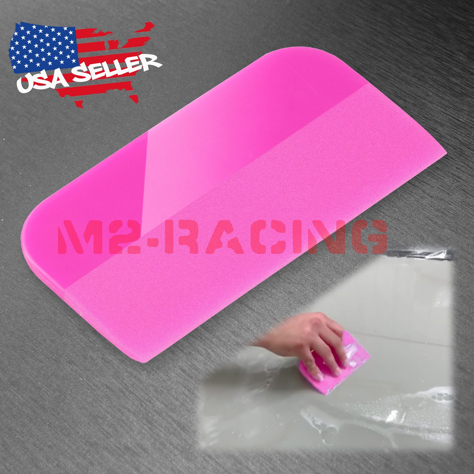 TPU/PPF Paint Protection Film Car Window Tint Scraper Application Pink Squeegee