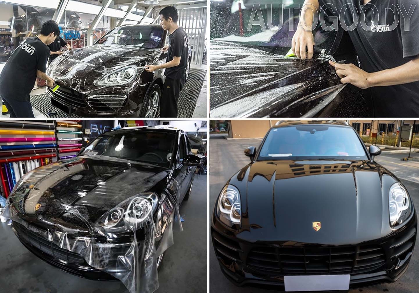 36″x60″ Clear Bra Paint Protection Vinyl Film Wrap Transparent Car Paint Shield