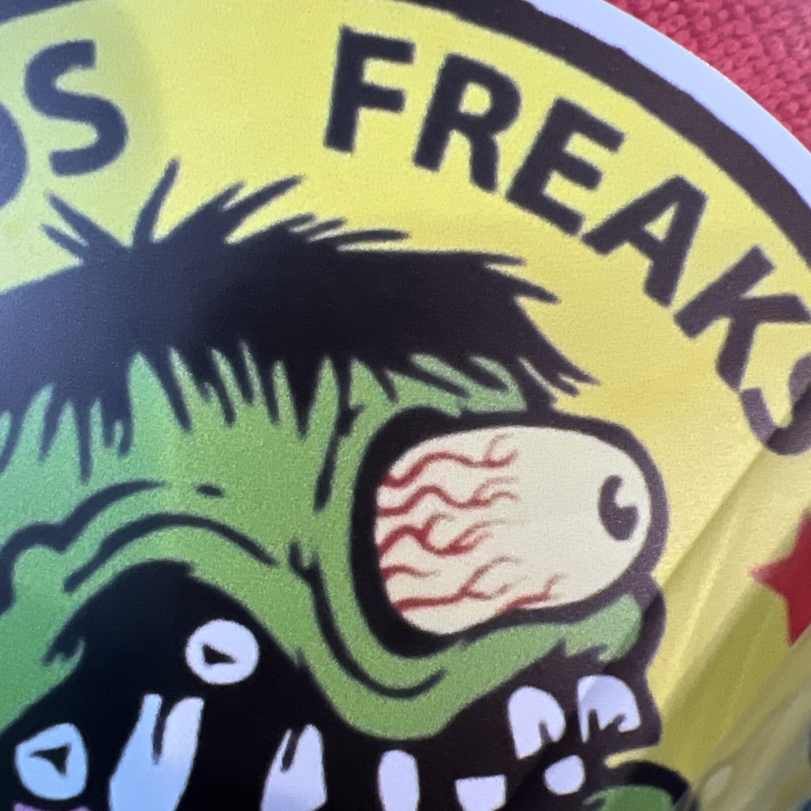 🔥 RAT FINK Weirdos Freaks Anti Social Club 6” Sticker Ed Big Daddy Roth BLURRY