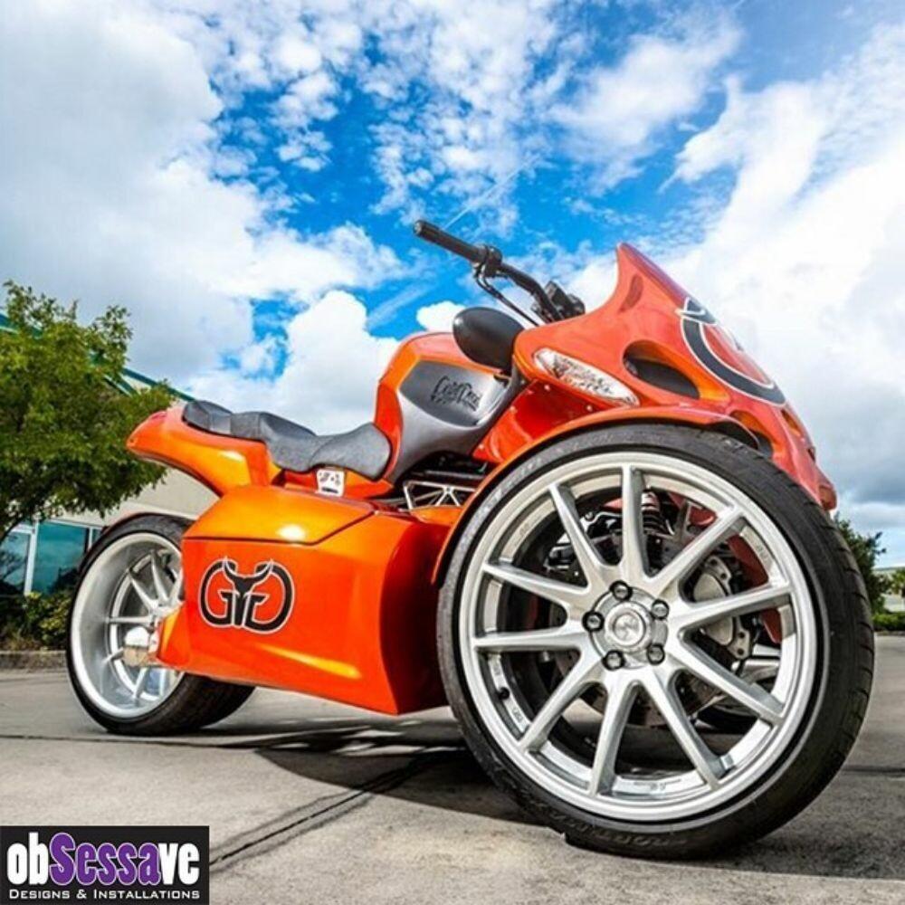 3M 1080 / 2080 Scotchprint Gloss Fiery Orange Vinyl Car Wrap Film | G364