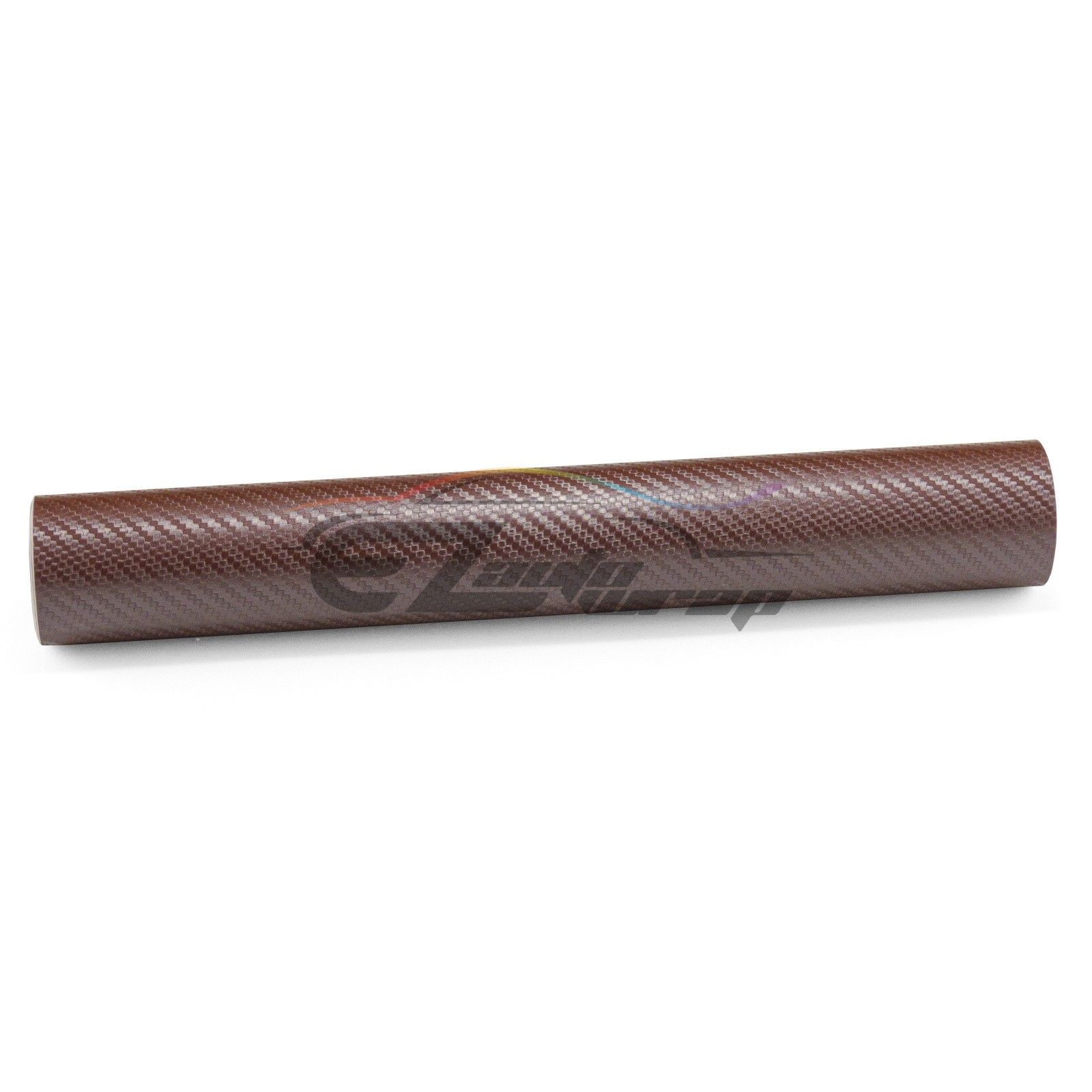 3D Carbon Fiber Brown Matte Textured Vinyl Wrap Sticker DIY Decal Bubble Free