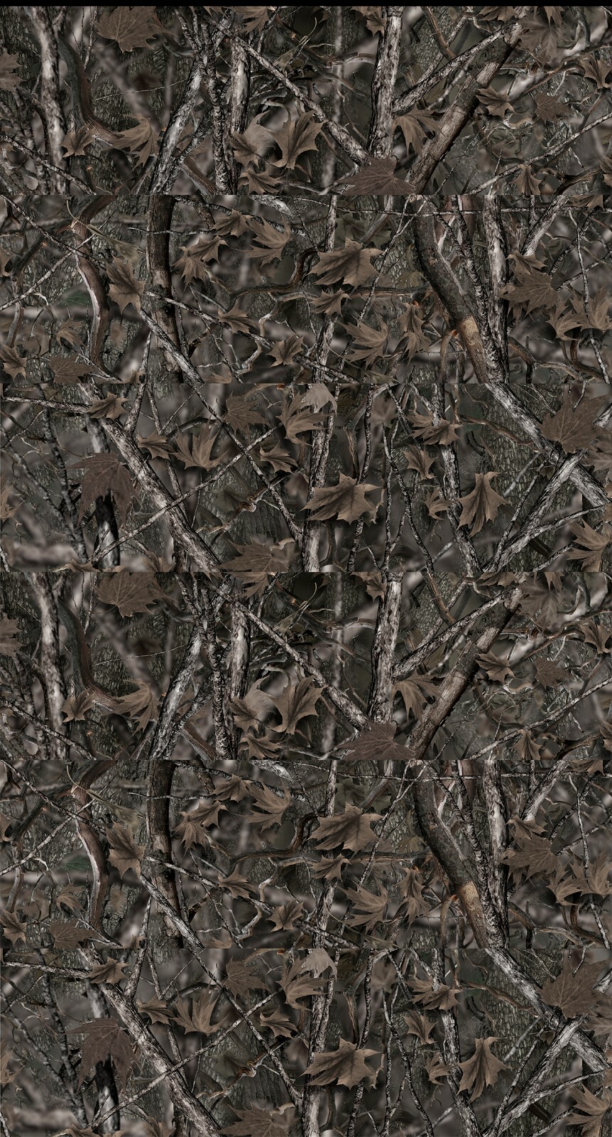 Woodland Camo MATTE Rocker Decal Truck Wrap Woodsy Tree Camouflage 26′ 6 Panels