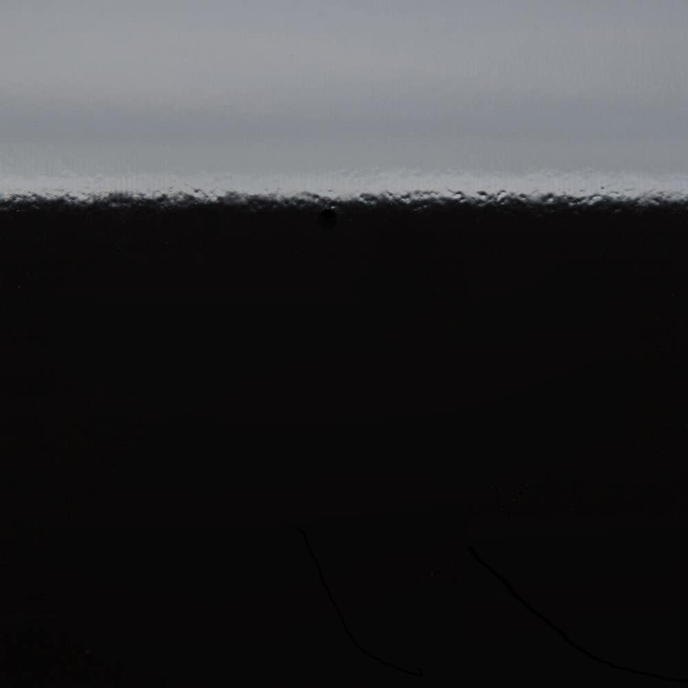 Gloss Black Vinyl Wrap Film Chrome Delete DIY Automotive 2 Inch x 25 Ft