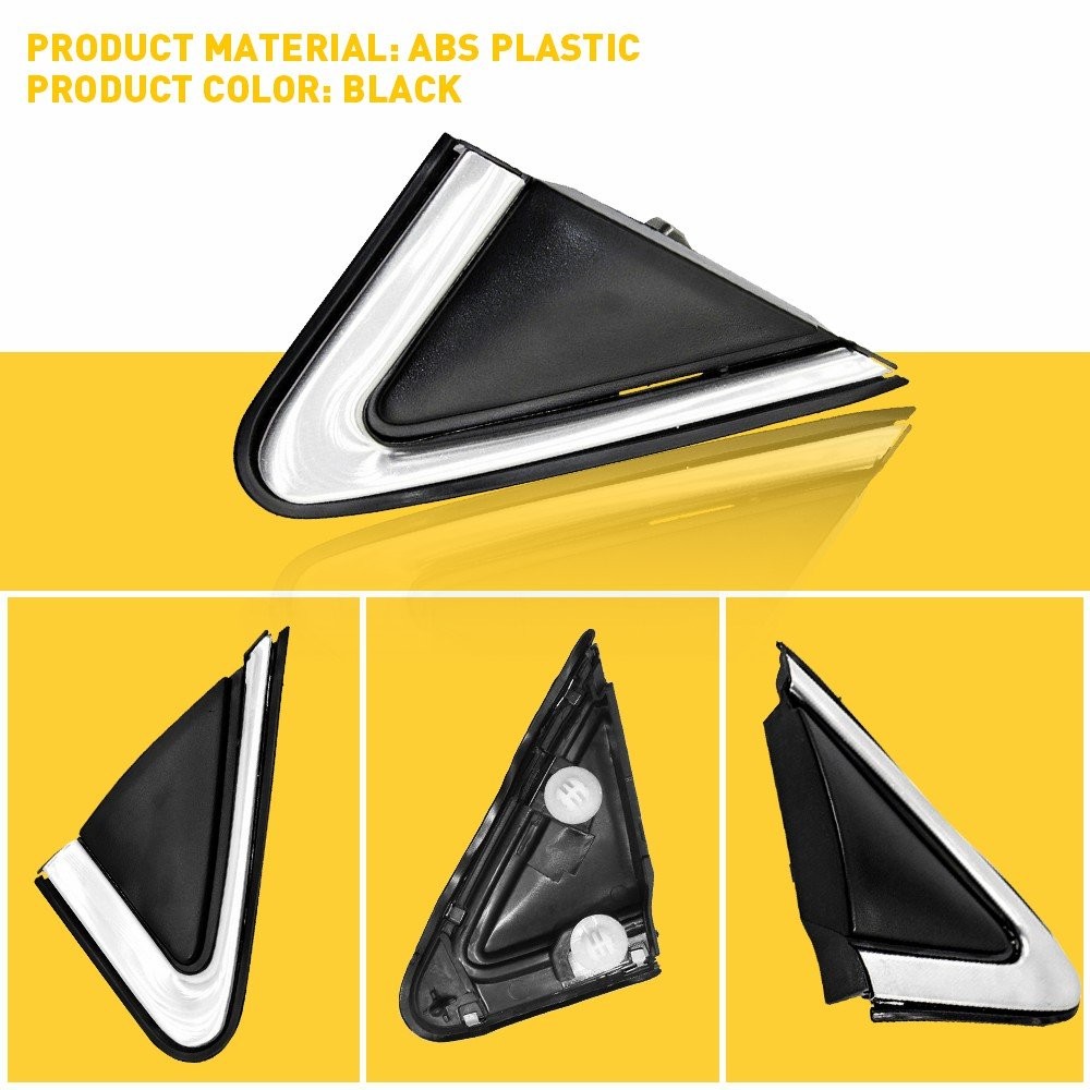 Front Right Side Fender Trim/Mirror Finisher For Nissan Sentra 13-19 9631 D