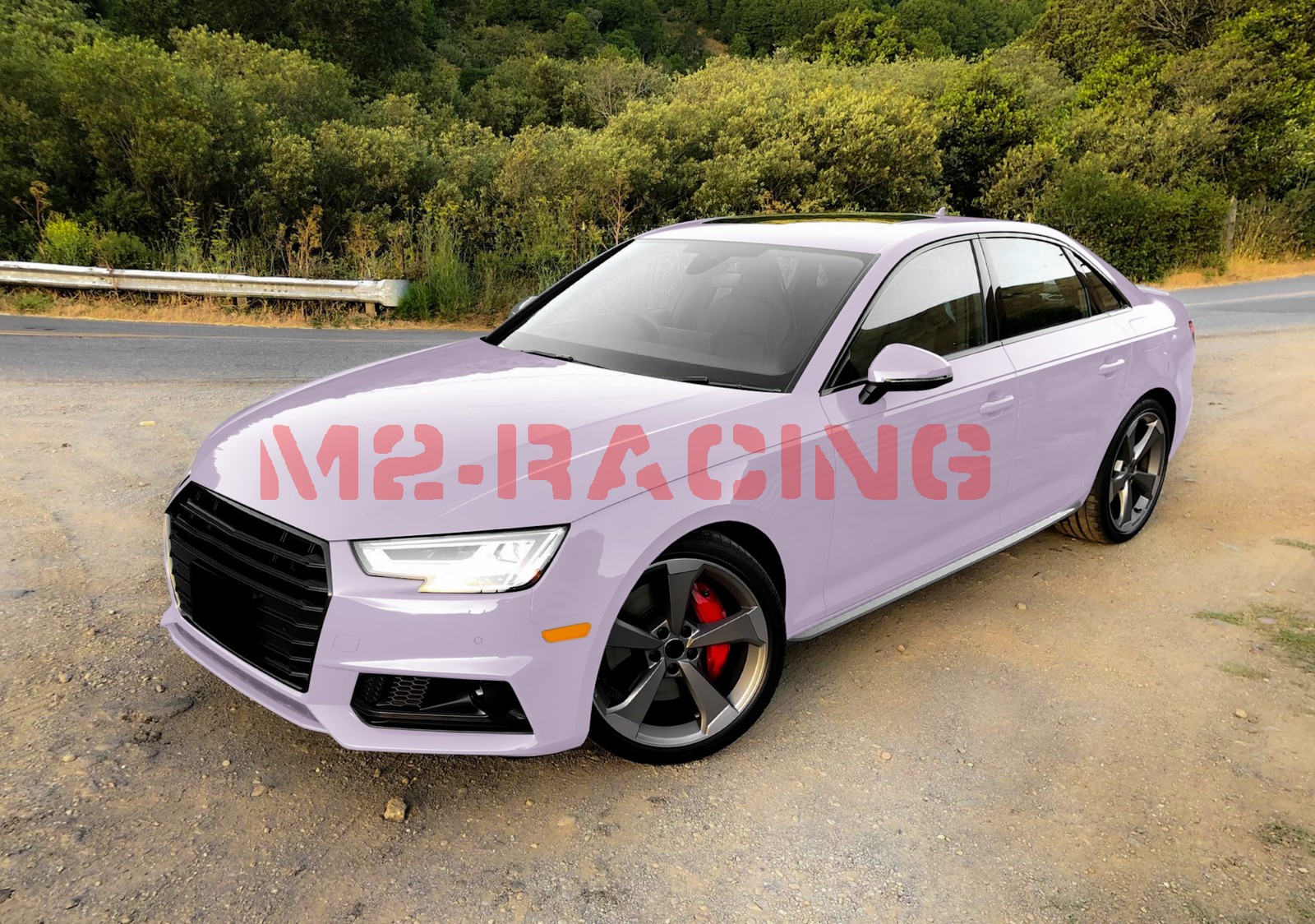 TPU Color Gloss Misty Purple PPF Paint Protection Film Dry Wet Apply Vinyl Wrap