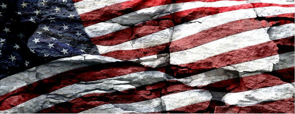 American Flag Rocks Adhesive Vinyl Wrap Matte Finish NON Laminated 12″x36″