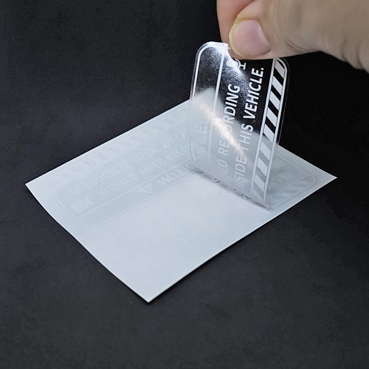 2 DASH CAM RECORDING DECALS, Inside/Outside Glass, Window STICKERS