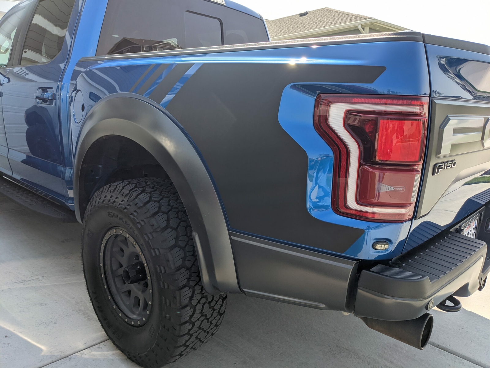 2020 Ford Raptor Bed Graphics Vinyl Side Decal Stickers Plain 2018 2019 2017