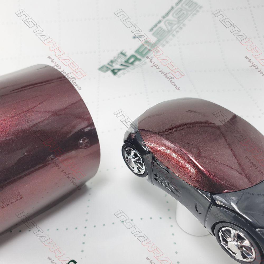KPMF K75400 Gloss Red / Black Iridescent Vinyl Car Wrap Film | K75408