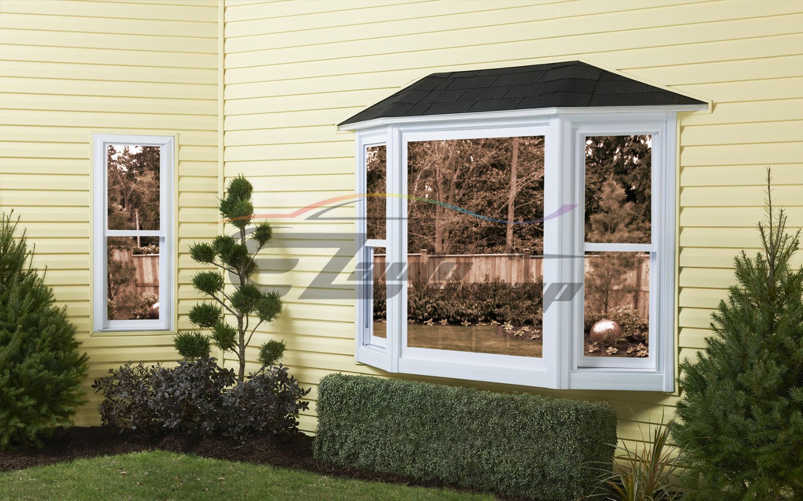 Rose Gold Chrome Window Tint One Way Mirror Film UV Heat Reflective Home Office