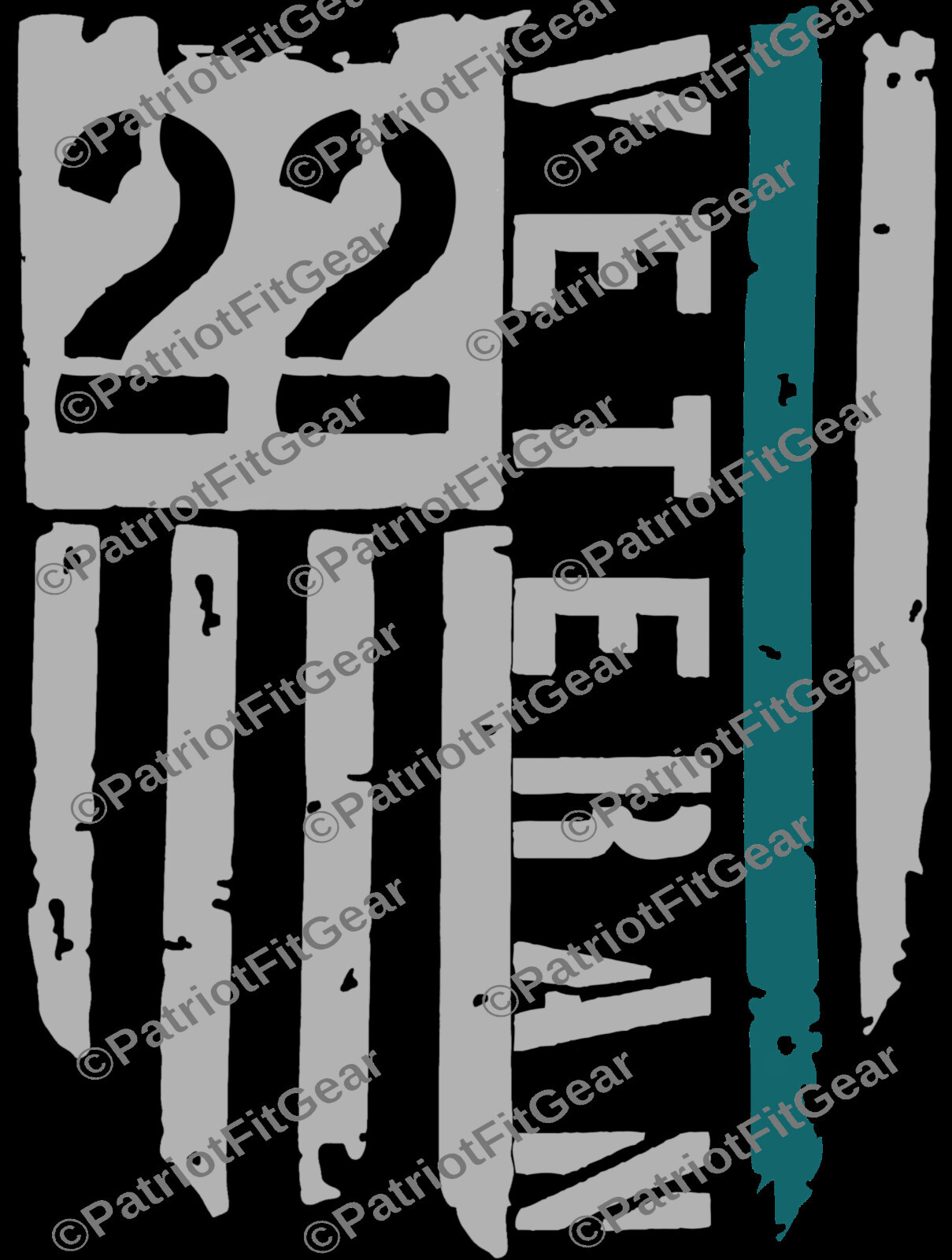 Veteran 22,Flag,Suicide Awareness,9″x12″,PTSD,Support Our Troops,Vinyl Decal