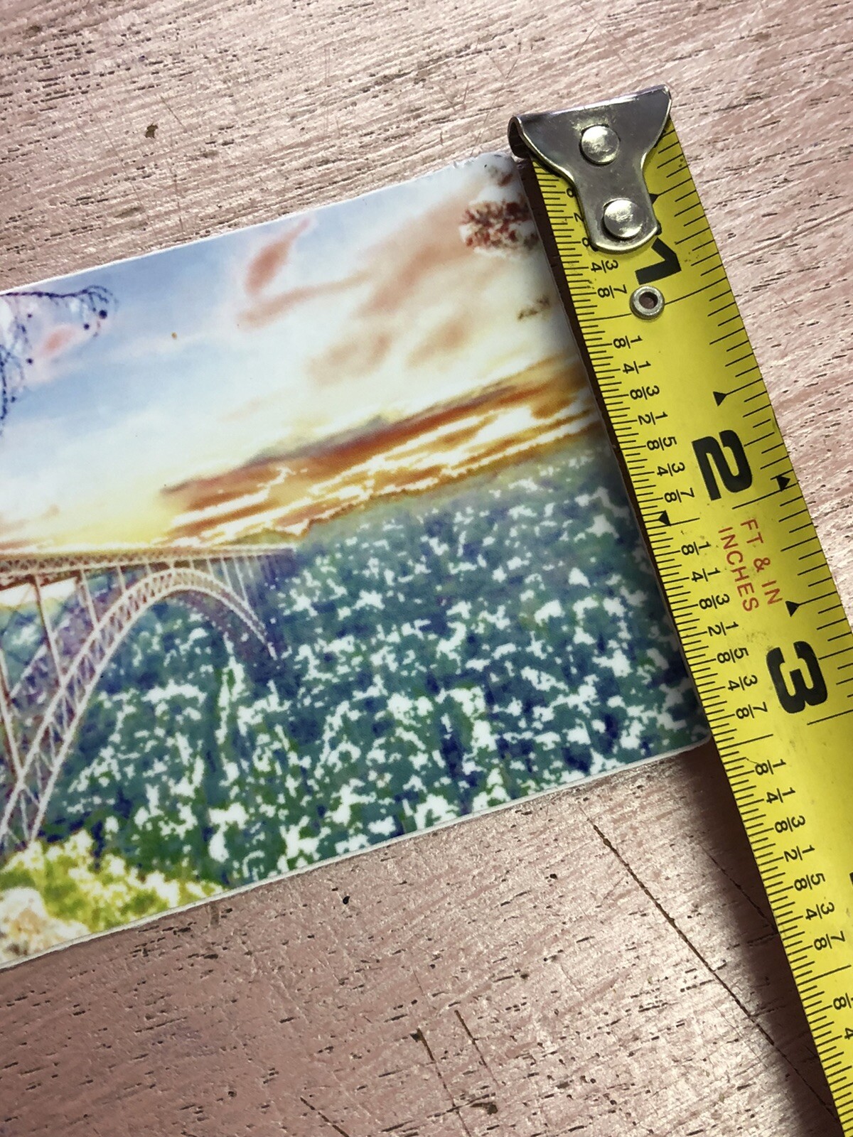 New River Gorge Bridge National Park West Virginia Sticker 3”x 5.5”