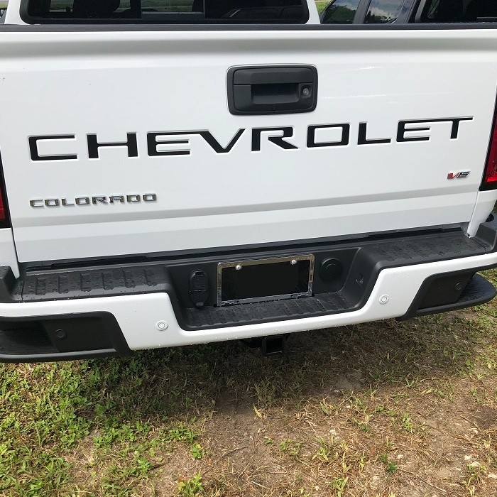 Tailgate Letter Decals For 2021-2022 Chevrolet Colorado – Many Colors