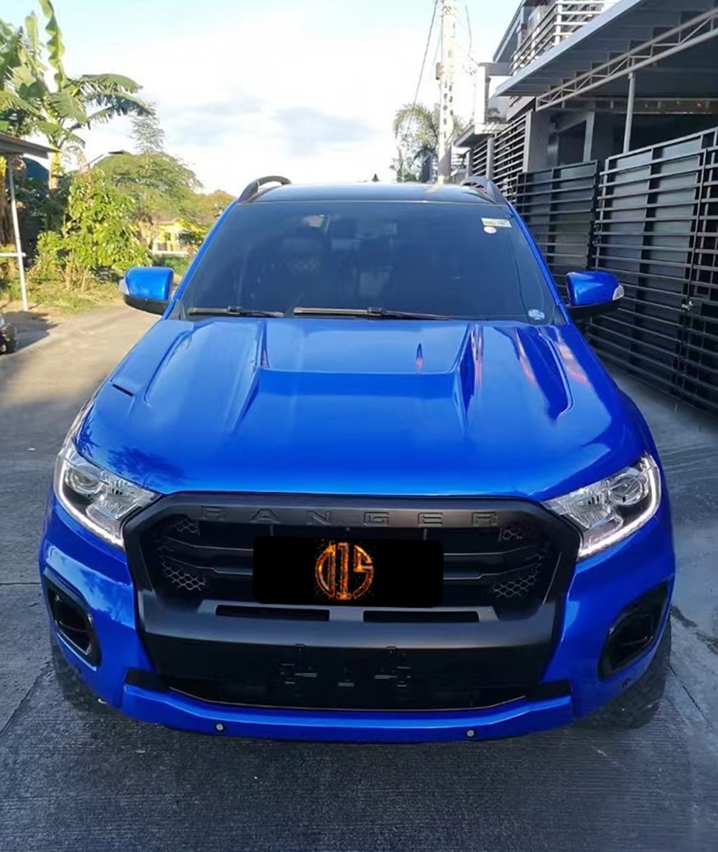 12″x60″ Ultra Gloss PET Liner Sapphire Blue Car Vinyl Wrap Air Release 1FT x 5FT