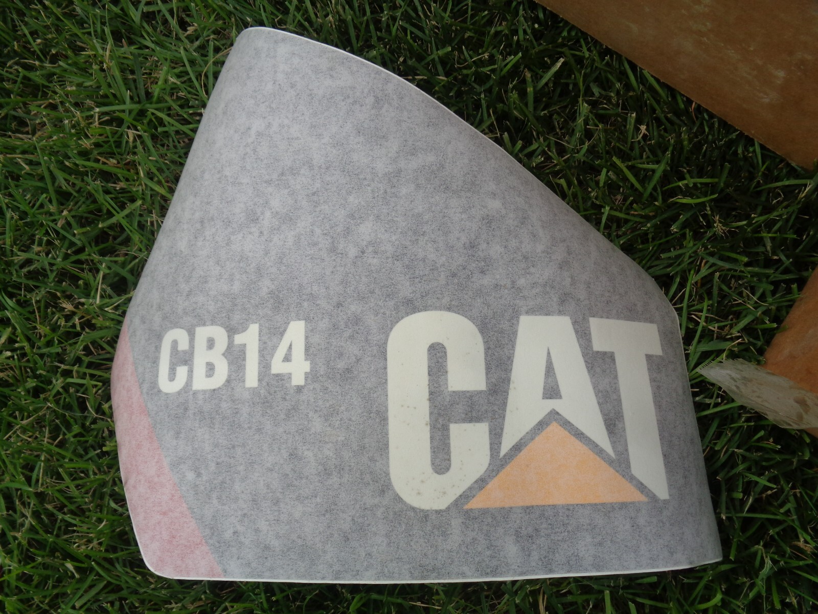 CATERPILLAR CB14 CAT STICKER DECAL – 294-3458 – NEW IN BOX OEM