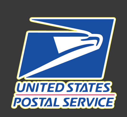 USPS Bird / Text Decal Car Truck SUV Laptop United States Postal Service Sticker