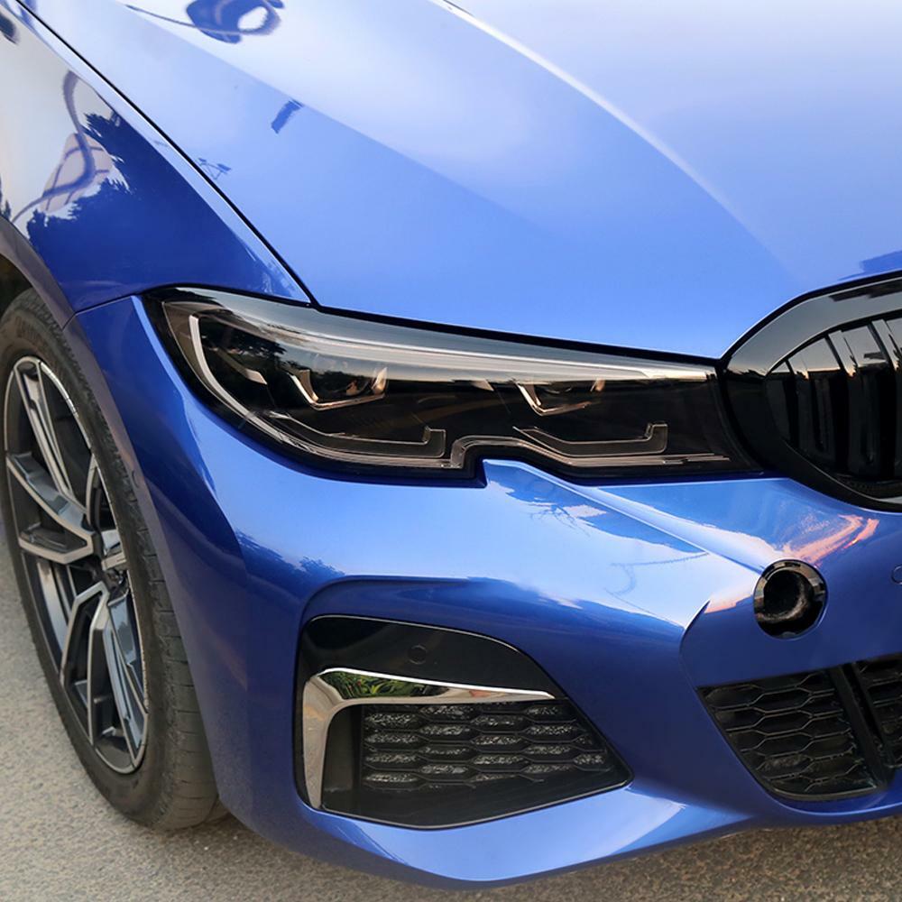 Car Headlights Lamp Protective Film Invisible Sticker For BMW G20 330i 2019UP