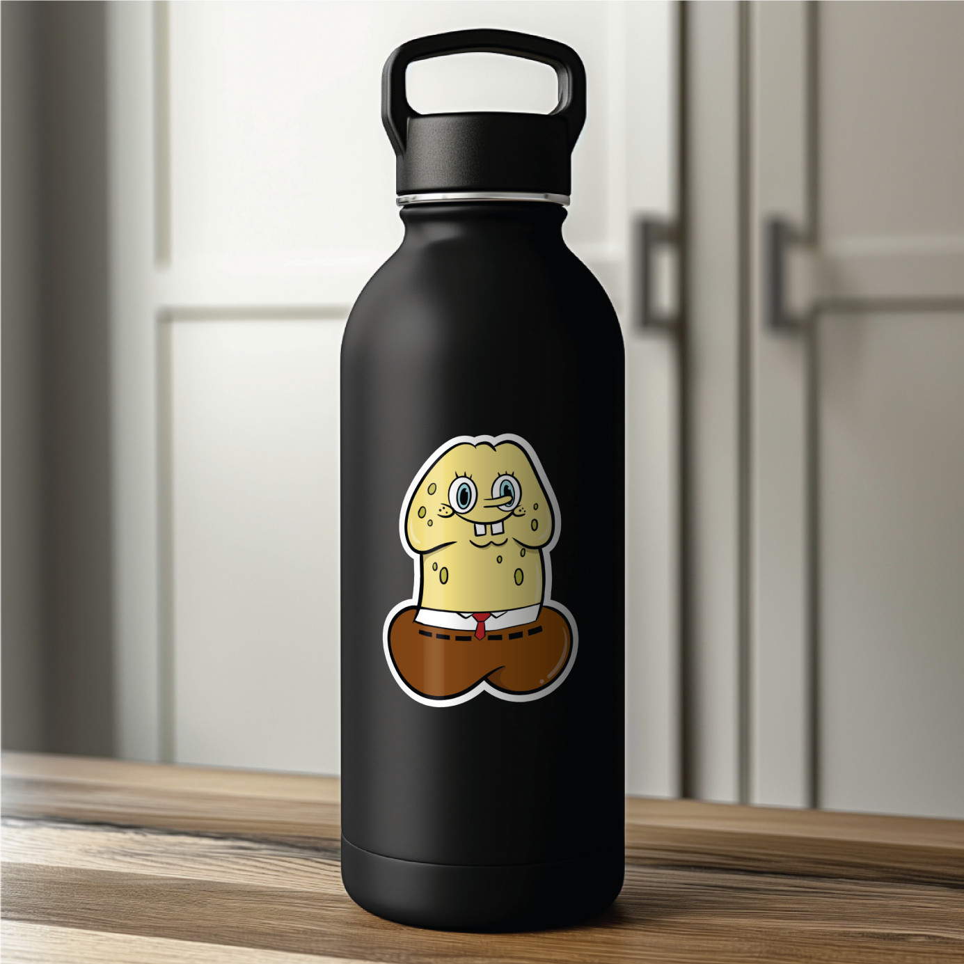 Laminated decal/sticker–UV/Water resistant for in/outdoor use – Penis Sticker