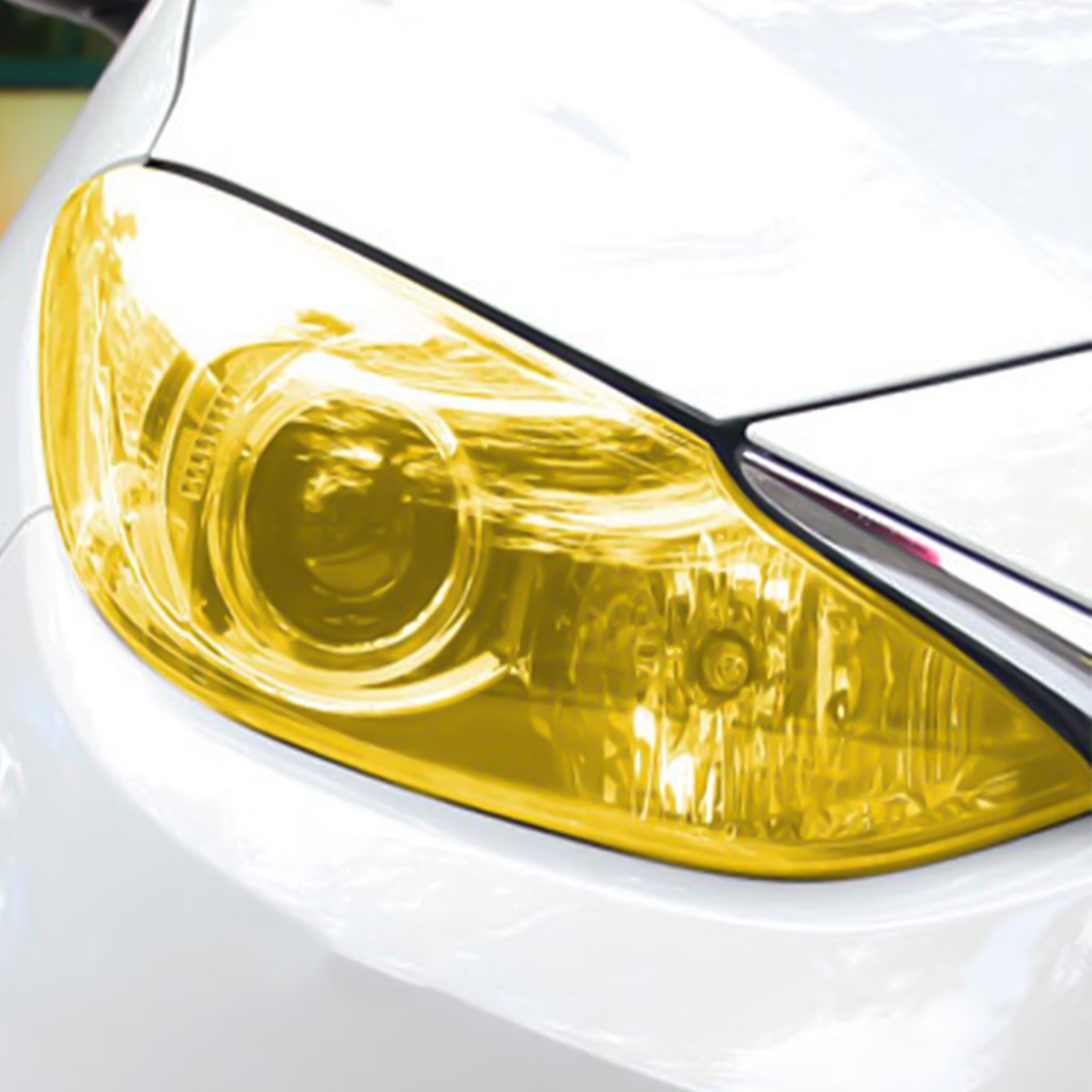 Car Modification Cover Gloss Tint Film Lens Vinyl Wrap For Headlight+taillights