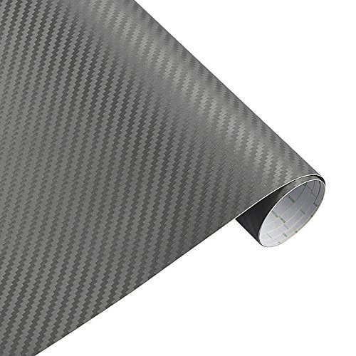 3D Premium Carbon Fiber Vinyl Wrap Roll Bubble Free Air Release